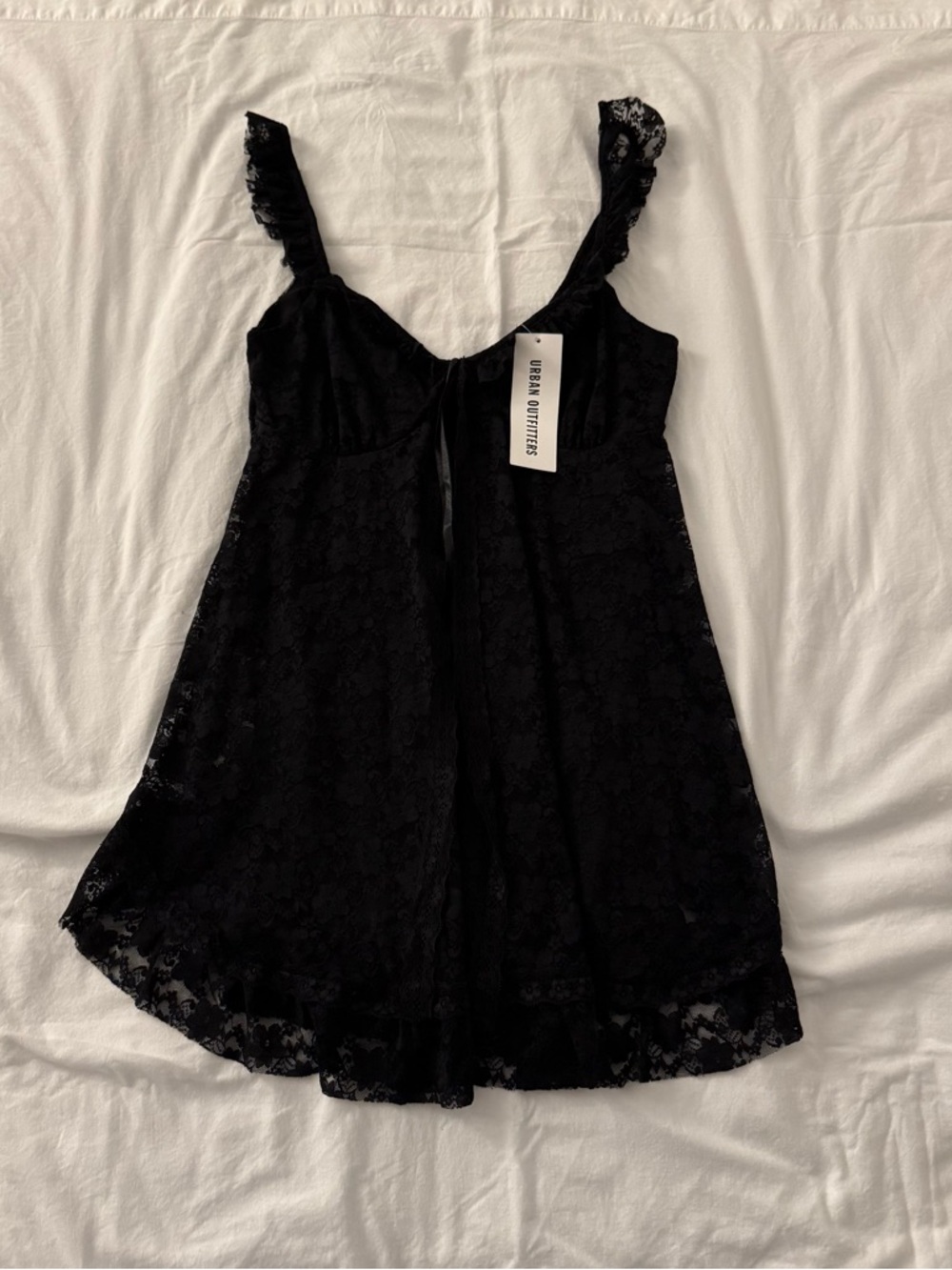 Urban Outfitters Black Lace Romper
Size M